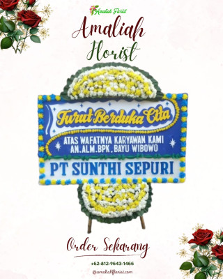Papan Bunga Duka di Sukakersa