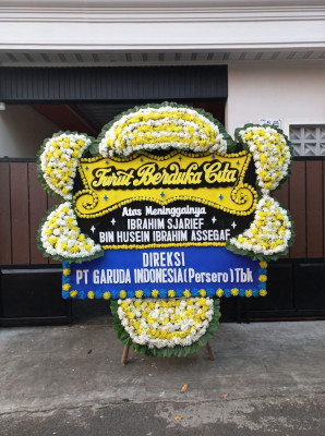 Papan Bunga Duka di Sukakersa