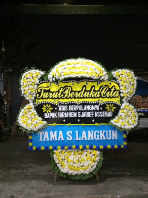 Papan Bunga Duka di Sukakersa